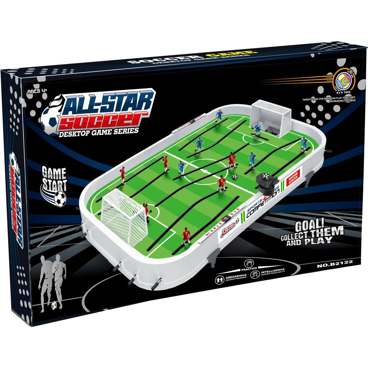 Alltoys Stolní fotbal 58,5 x 11,8 x 31 cm - Poškozený obal