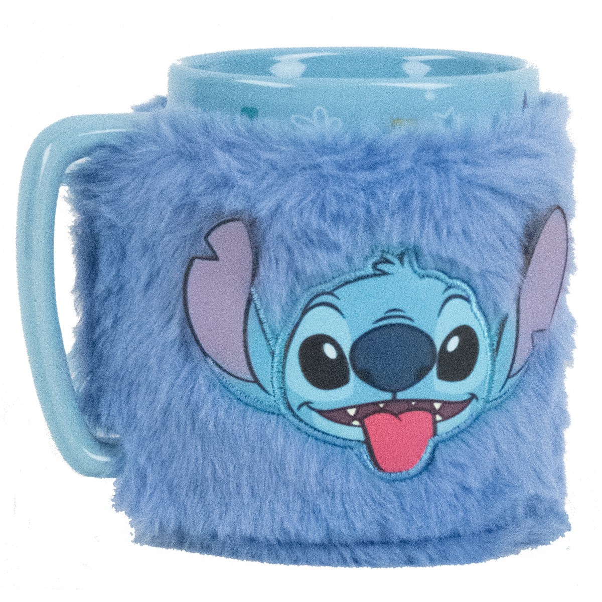 Pyramid International Lilo a Stitch hrnek s návlekem Stitch modrý