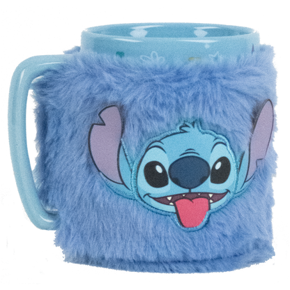 Pyramid International Lilo a Stitch hrnek s návlekem Stitch modrý