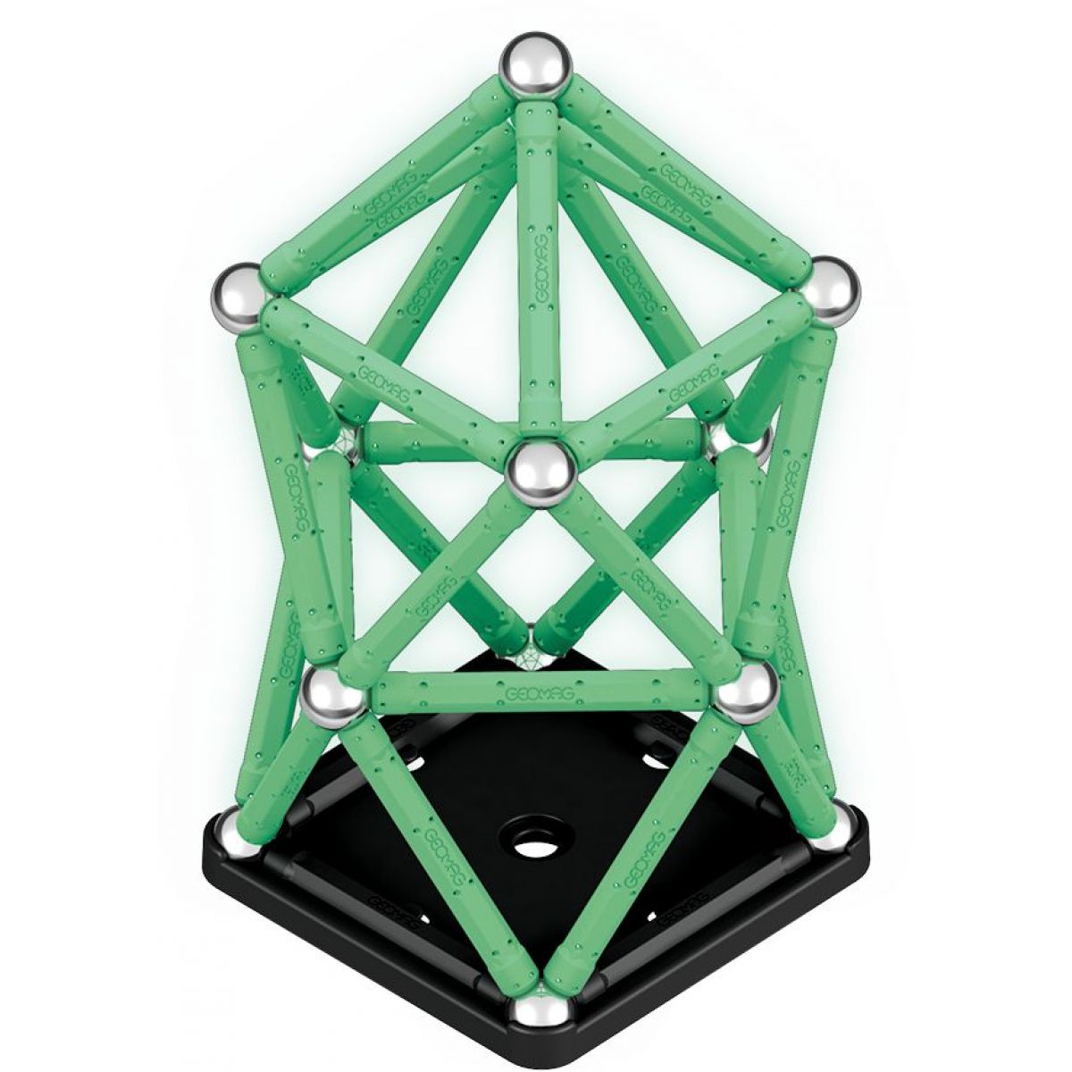 Geomag Glow Recycled 60 dílků