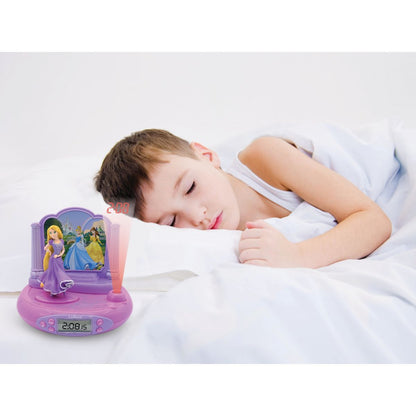 Lexibook 3D budík Disney princezny s projekcí času