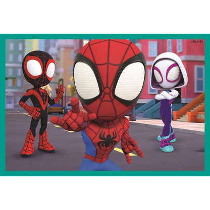 Clementoni Obrázkové kostky 6 ks Spidey and his amazing friends