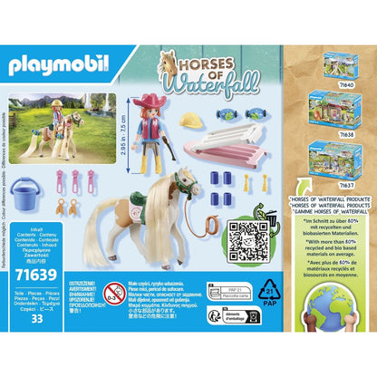 PLAYMOBIL® 71639 Ellie & kůň s krepovačkou