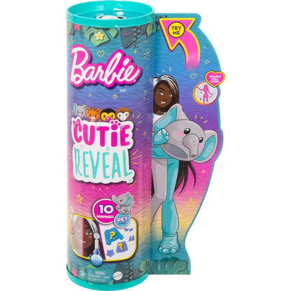 Mattel Barbie Cutie Reveal Barbie džungle slon 29 cm