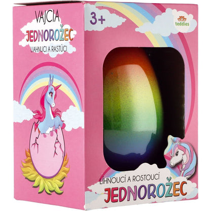 Vejce líhnoucí a rostoucí jednorožec