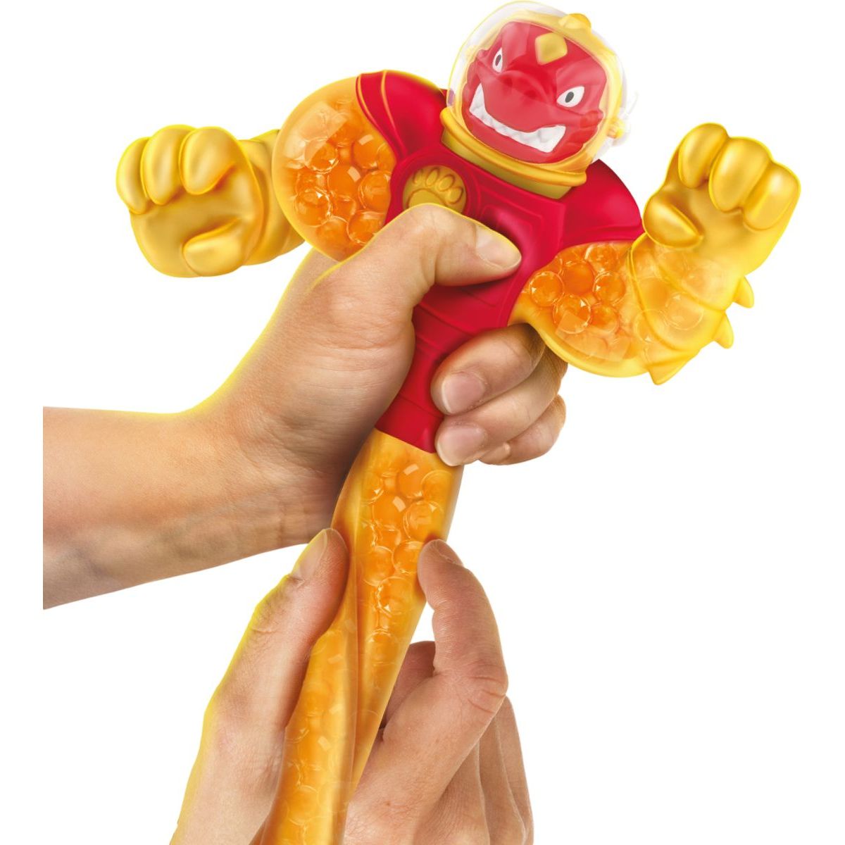 Goo Jit Zu figurka Galaktický útok Série 5 Sun Fyre Blazagon vs. Dark Matter Terrack 12 cm - Poškozený obal