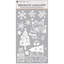 Samolepka auto s glitry 24 x 47 cm