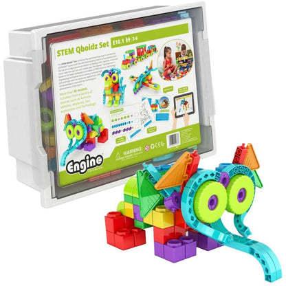 Engino STEM Qboidz Set 195 dílů