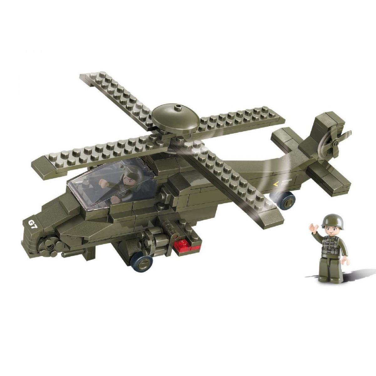 Sluban Stavebnice Hind helicoptera
