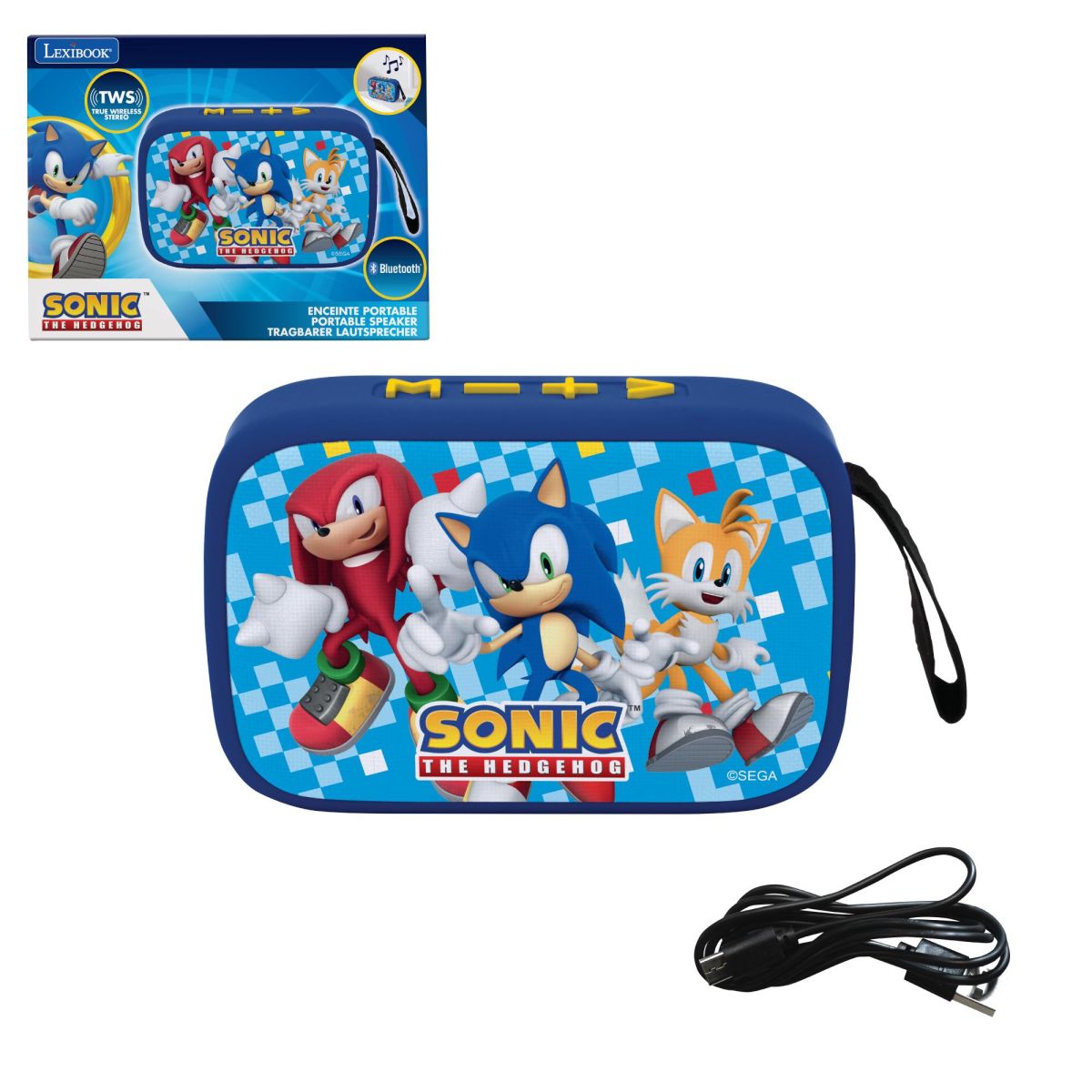 Lexibook Reproduktor Sonic s látkovým povrchem