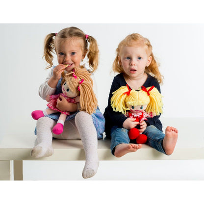 Teddies Mluvící panenka hadrová Terezka 30 cm