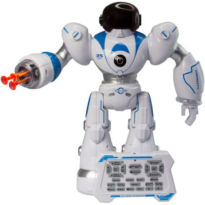 Alltoys Robot Robin modro-bílý - Poškozený obal
