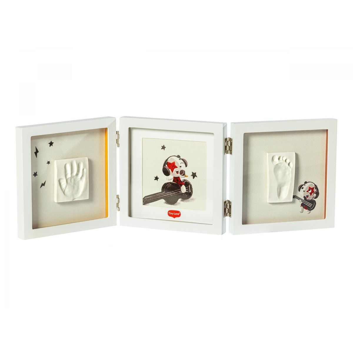 Tiny Love Dřevěný rámeček pro otisk Double Frame White Tiny Creations