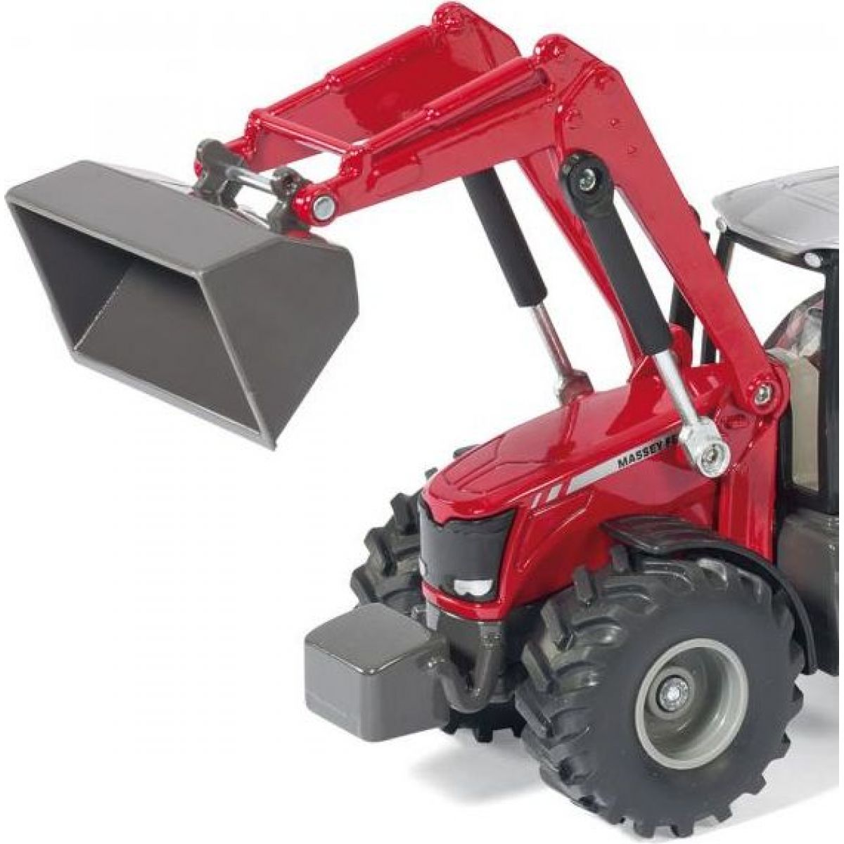 Siku Farmer Traktor Massey Ferguson s předním nakladačem 1:50