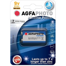 Power alkalická baterie 9V, blistr 1ks