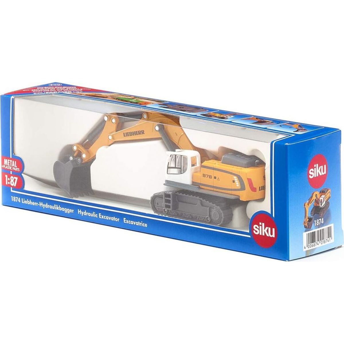 Siku Super 1874 pásový bagr Liebherr 1:87