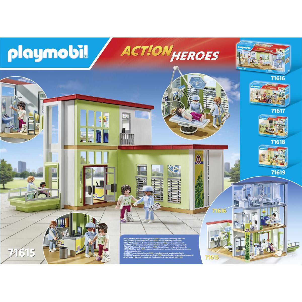 PLAYMOBIL® 71615 Moderní nemocnice
