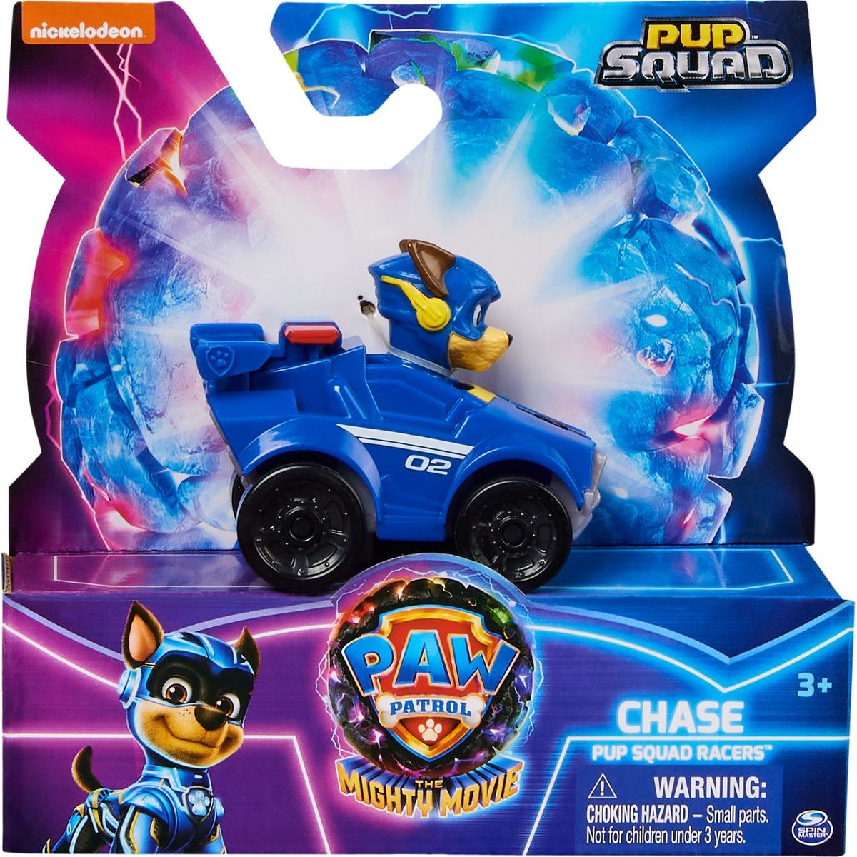 Tlapková patrola film 2 mini autíčka s figurkou Chase