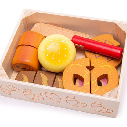 Bigjigs Toys Krájecí pečiva v krabičce