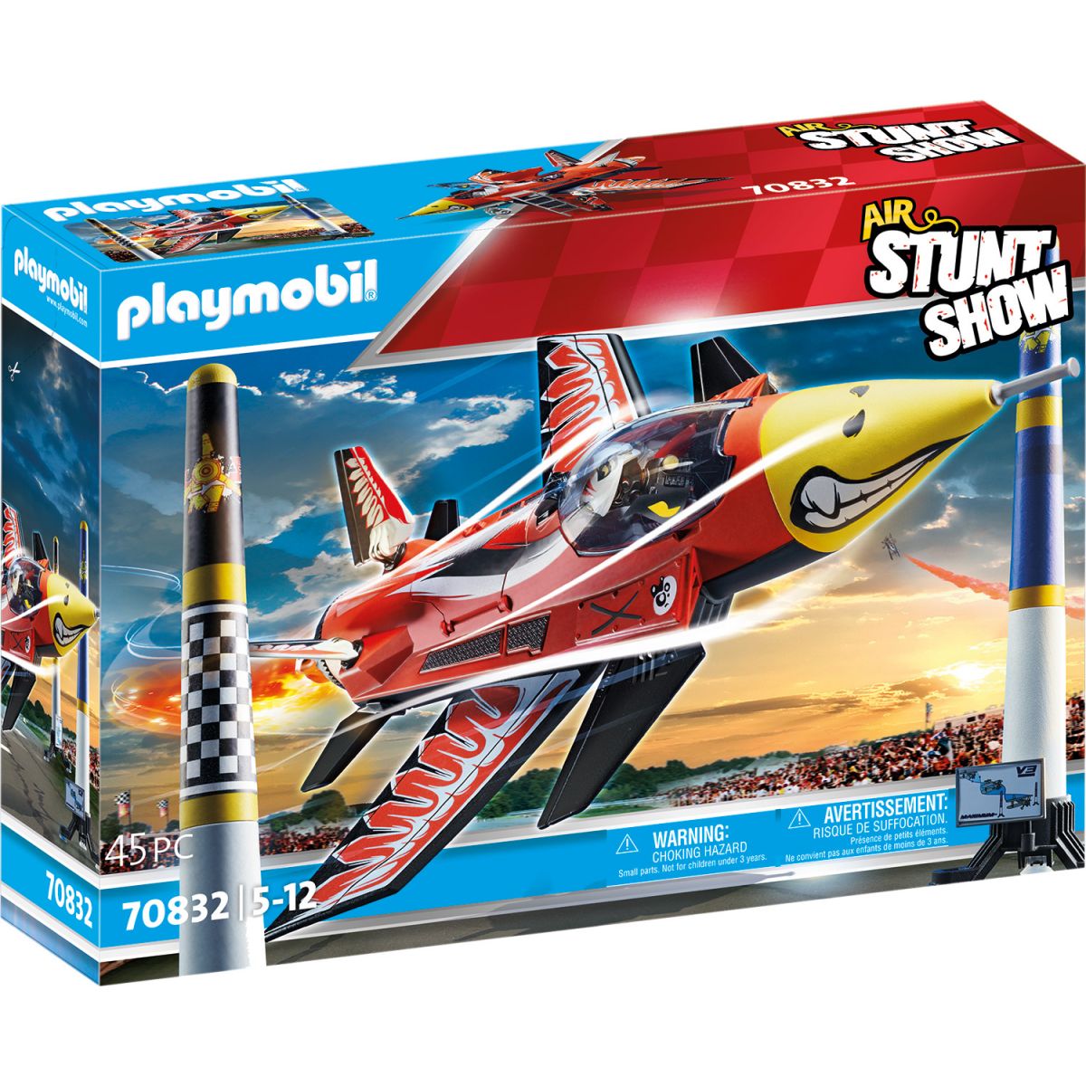 PLAYMOBIL® 70832 Air Stuntshow Tryskový letoun Orel