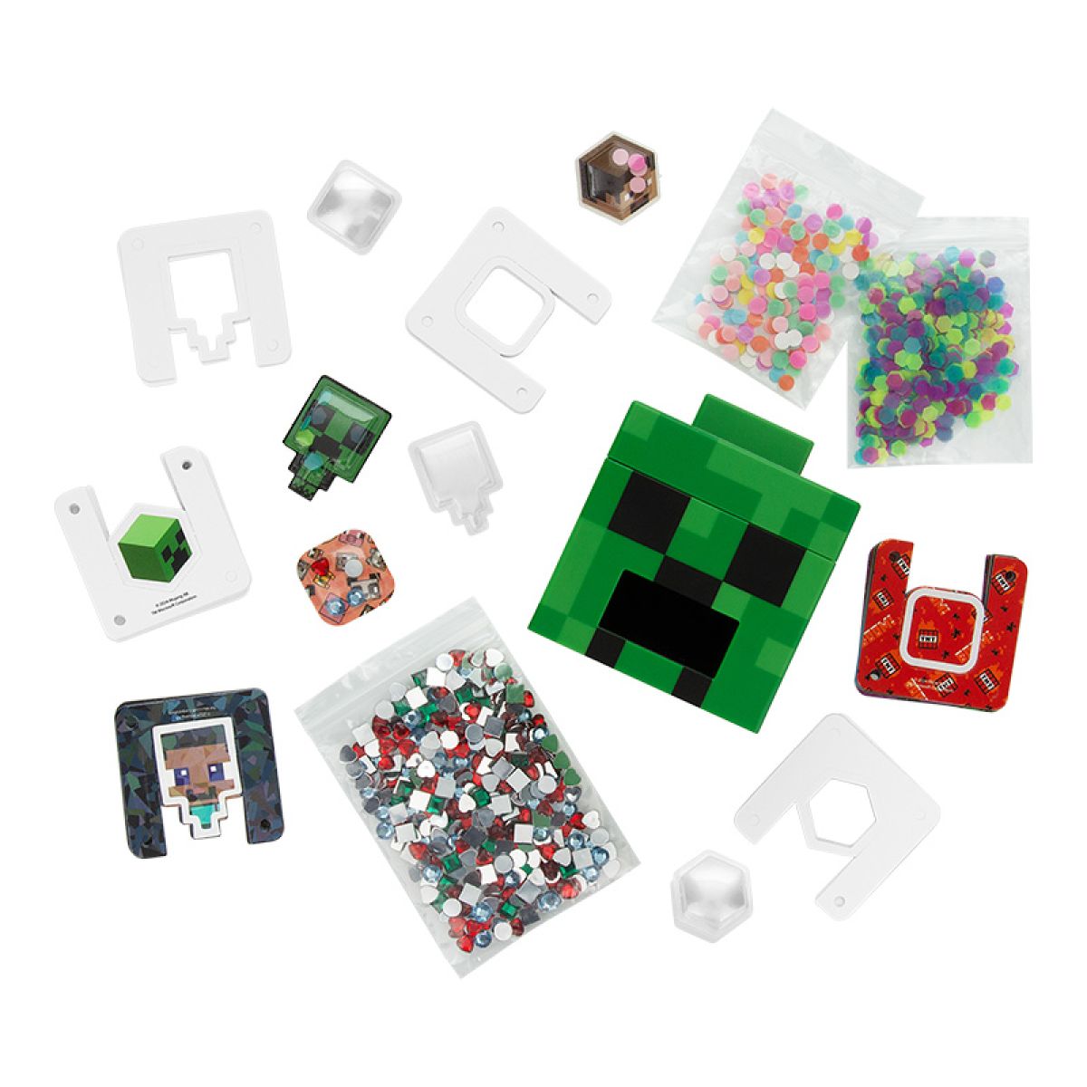 Paladone Minecraft 3D sada na výrobu samolepek