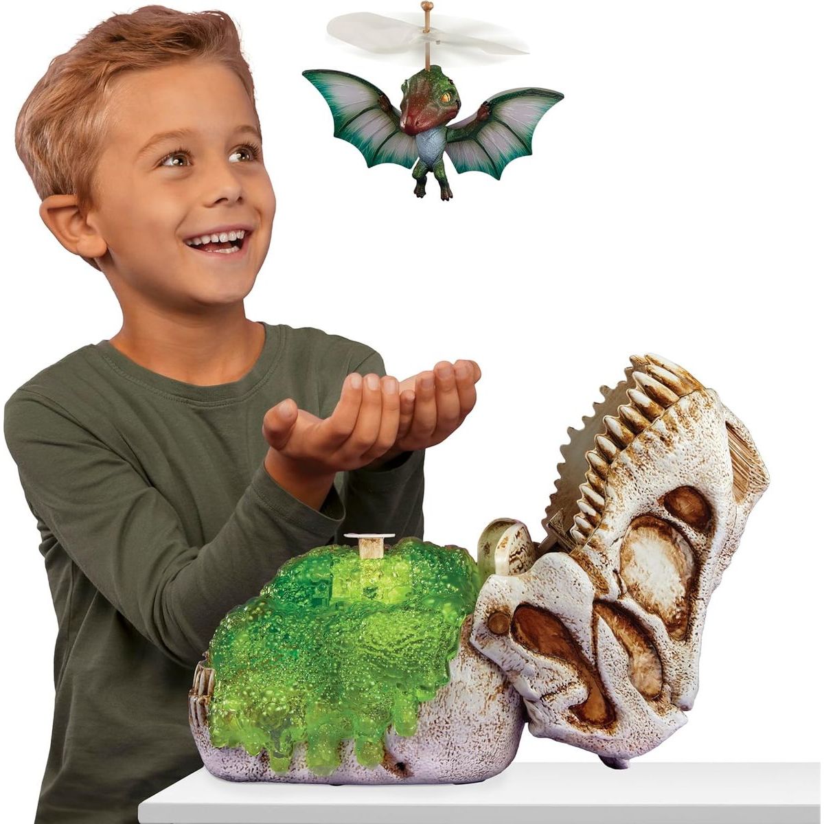 GrossMos Létající dinosaurus - zelený