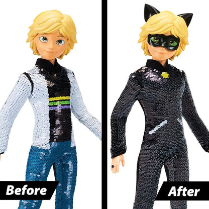 Playmates Miraculous Fashion Flip Adrien