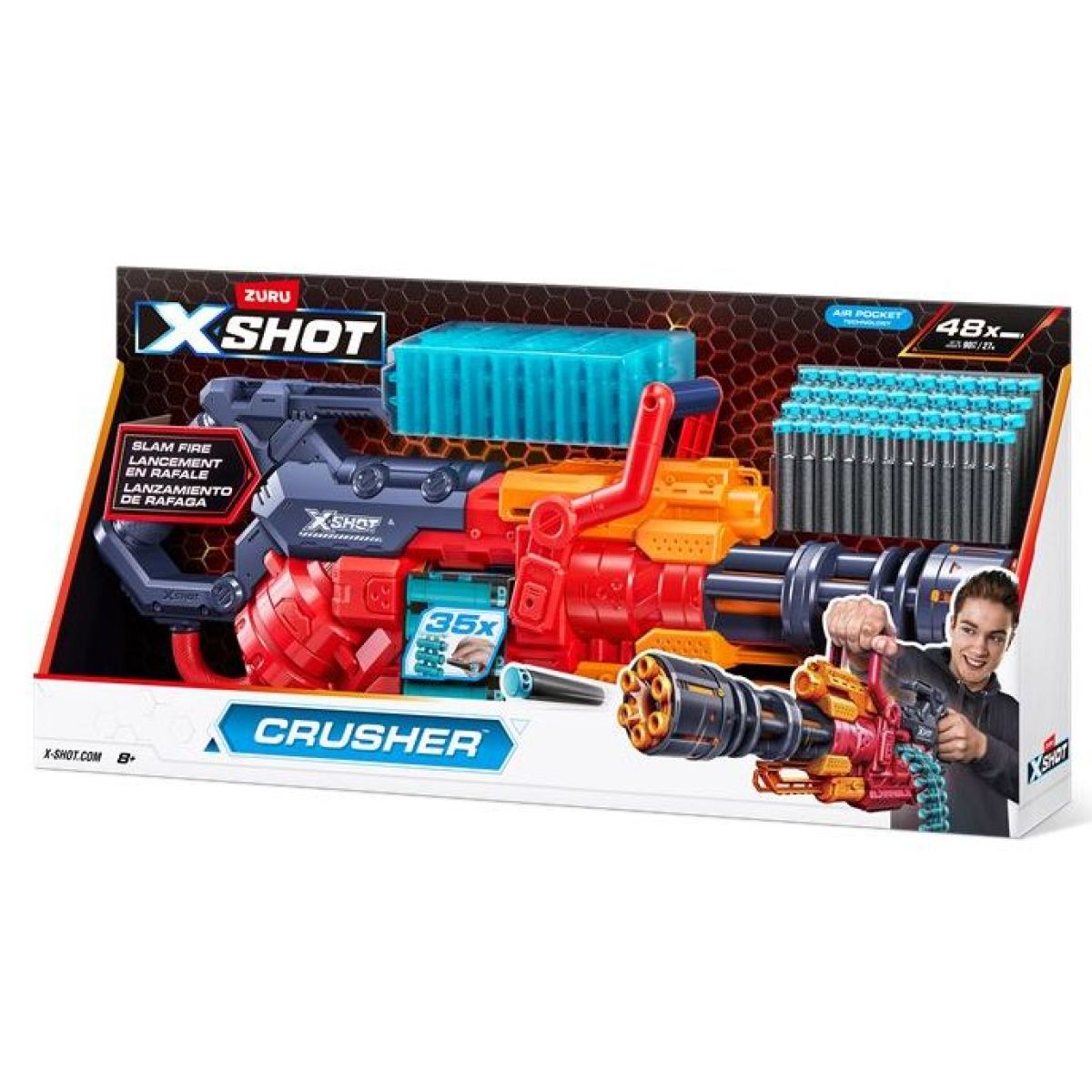 ZURU X-SHOT Excel-Crusher Dart Blaster