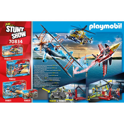 PLAYMOBIL® 70834 Air Stuntshow Servisní stanice