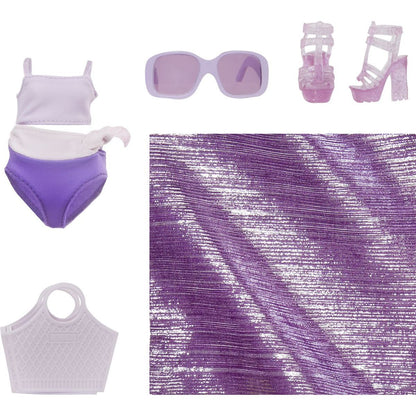 Rainbow High Fashion panenka v plavkách Violet Willow