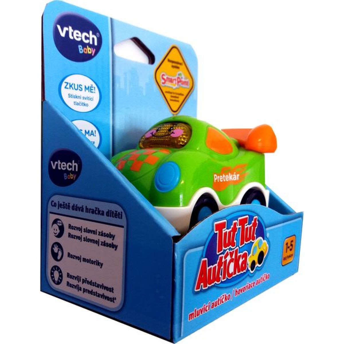 Vtech Tut Tut Závoďák zelený SK