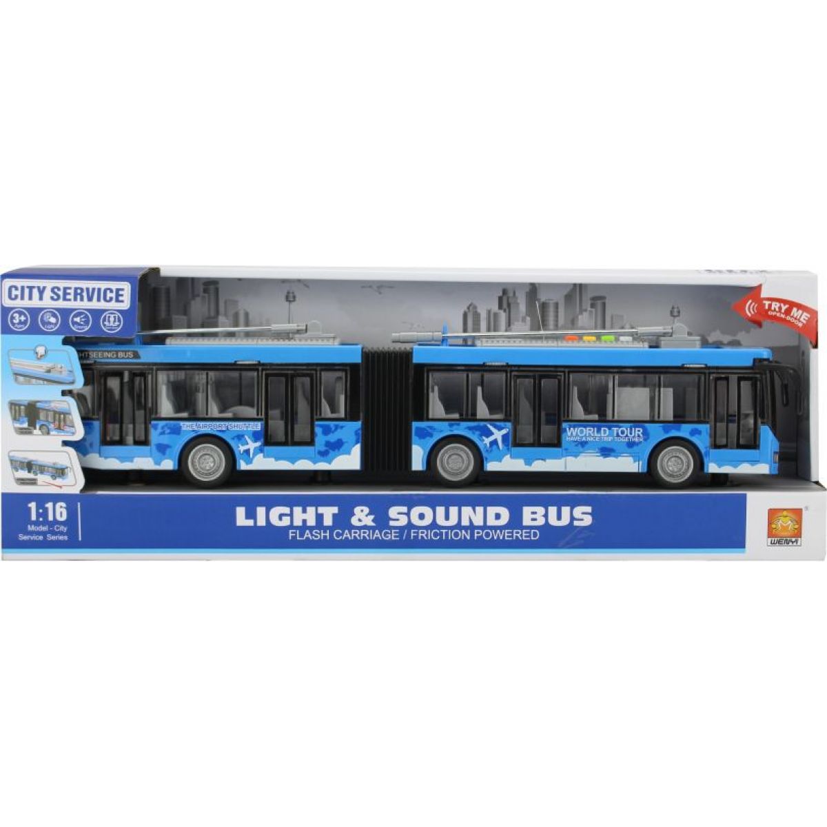 Alltoys Autobus na setrvačník 1 : 16