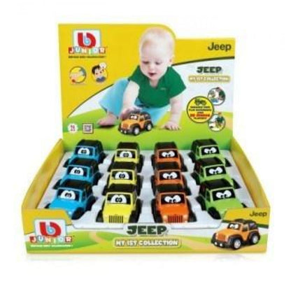 Bburago Jeep plastové autíčko zelený
