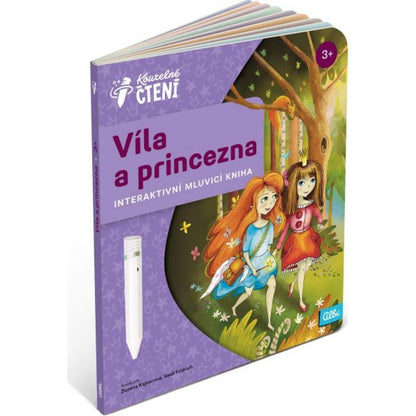 Albi Kouzelné čtení Kniha Víla a princezna CZ