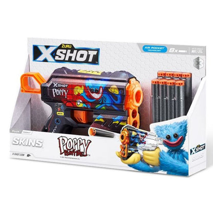 X-SHOT Skins Flux Poppy Playtime Poppy red