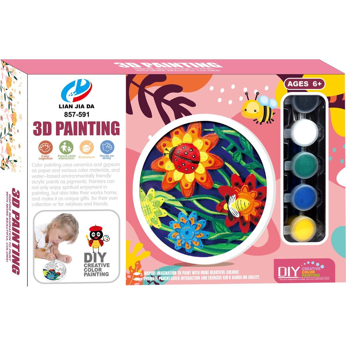 Alltoys 3D malování květiny