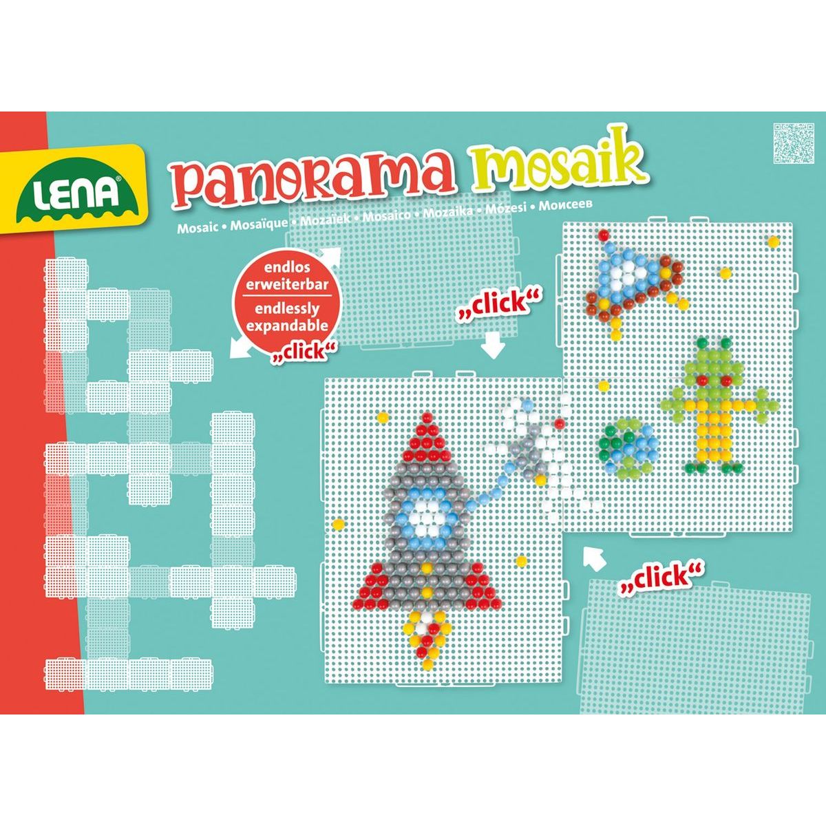 Lena Mozaika sada, panorama XL barevná