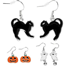 Epee Set náušnic Halloween - kočky