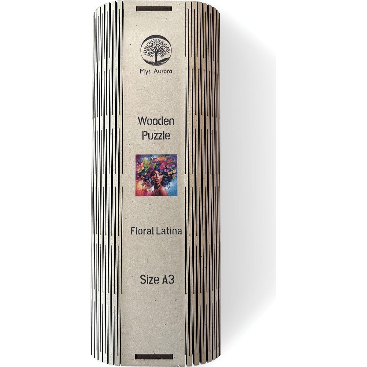 Epee Wooden puzzle Floral Latina A3