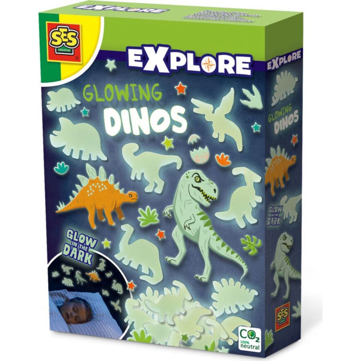 SES Explore svítící dinosauři