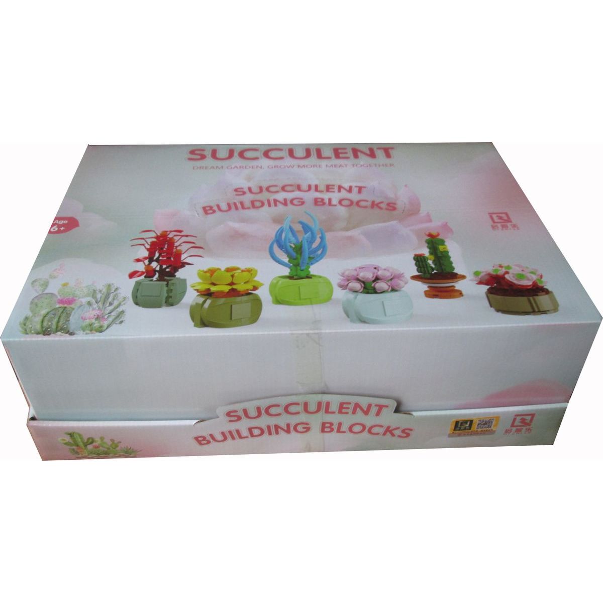 Alltoys Květina sukulent stavebnice
