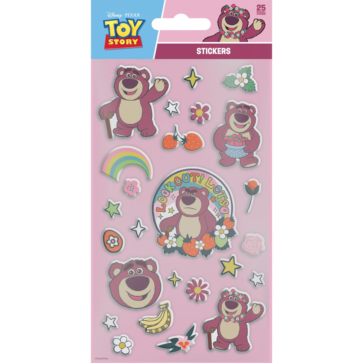 Pyramid International Lotso 3D samolepky (Look Out Lotso)
