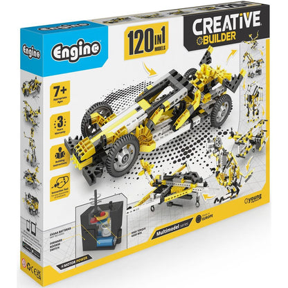 Engino Creative Builder 120 modelů s motorkem