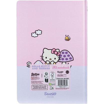 Bluesky Hello Kitty a přátelé Blok A5 Mushroom