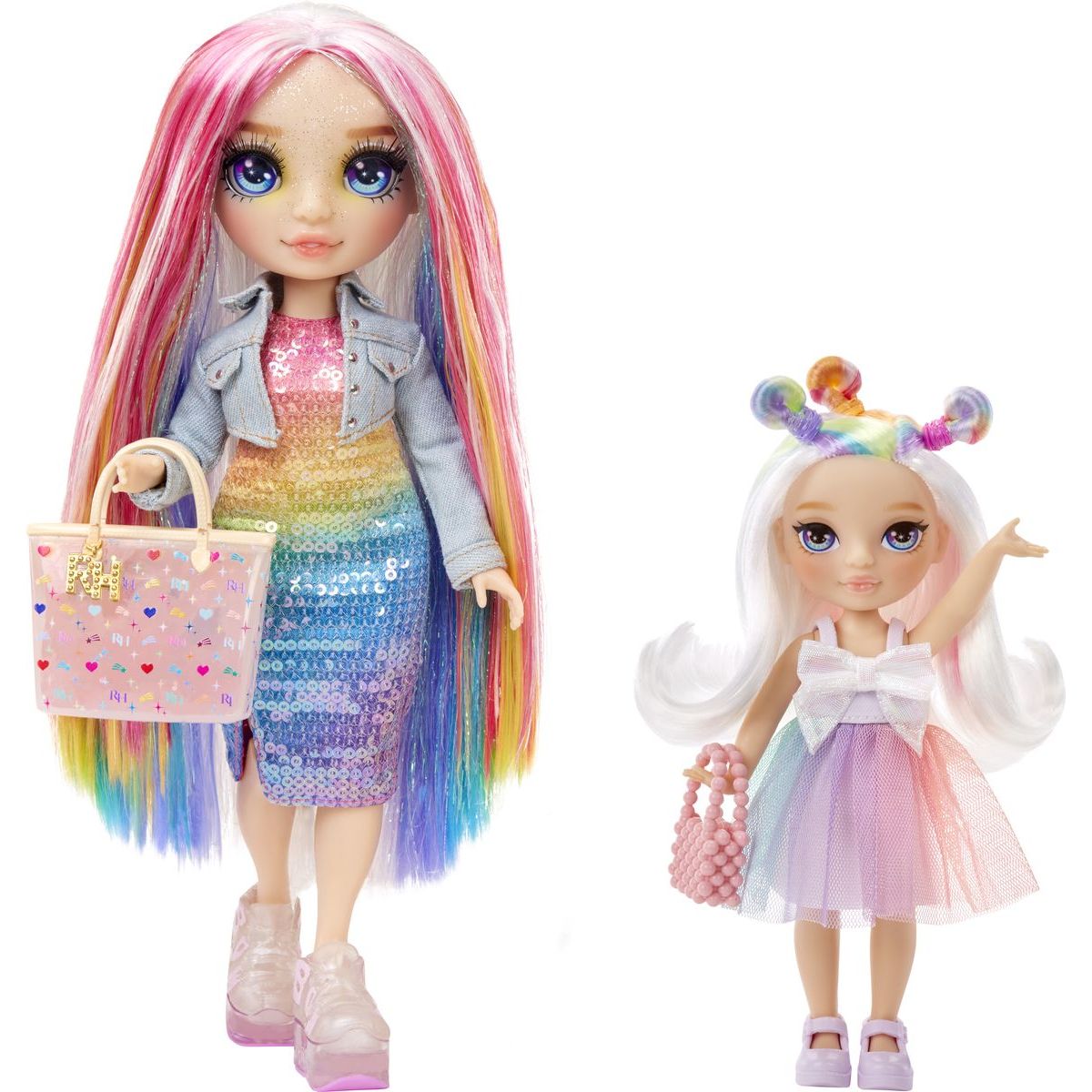 Rainbow High Malá sestřička Opal Raine