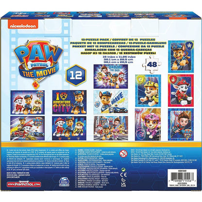 Spin Master Tlapková patrola velké puzzle 12 obrázků