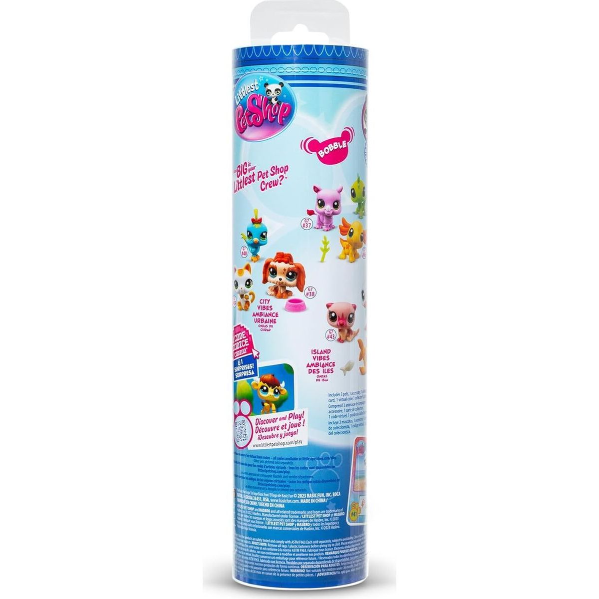 Littlest Pet Shop 3 figurky Zvířátka  41, 42, 43