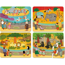 Vilac Puzzle dřevěné ZOO 24 dílků