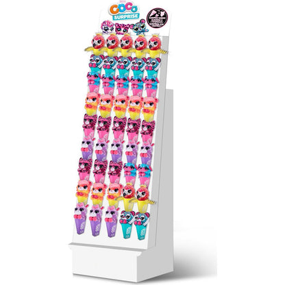 COCO Neon plyšové zvířátko s překvapením jednorožec 24 cm