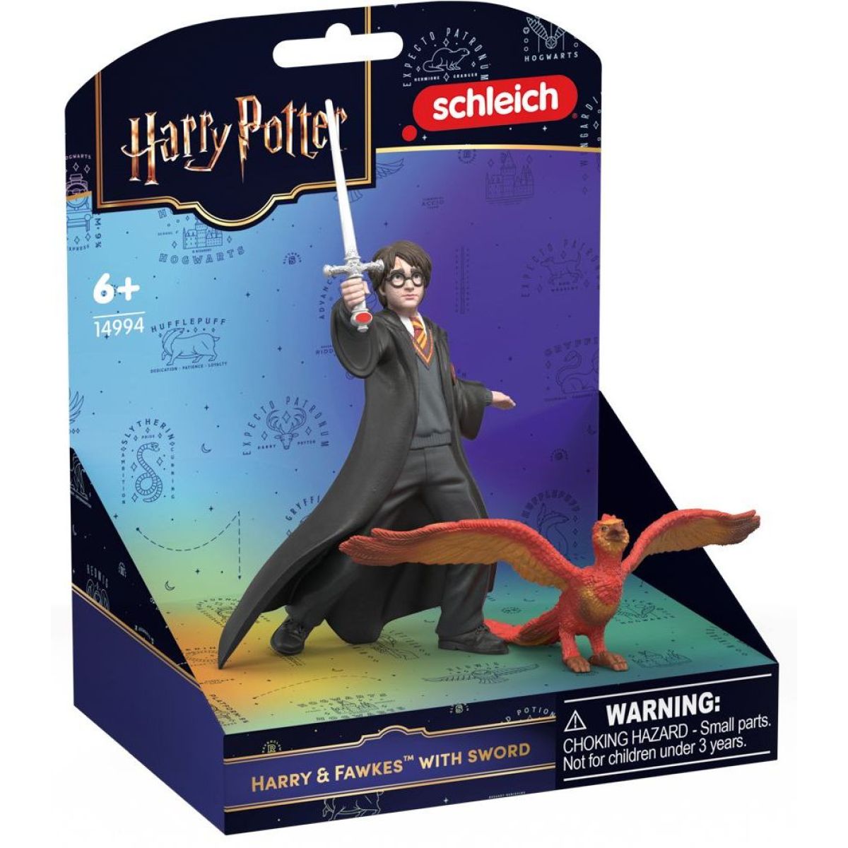 Schleich Harry Potter -Harry & Fawkes s mečem